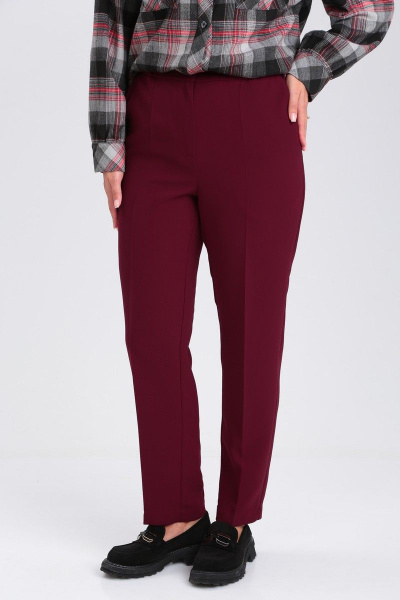 Комплект блузка и брюки из текстиля для повседневного стиля Angelina & Сompany 908 - фото 8