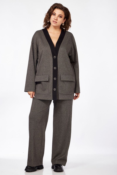 Костюм из трикотажа с накладными карманами Mubliz 131 - фото 13