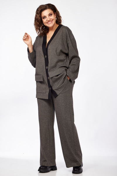 Костюм из трикотажа с накладными карманами Mubliz 131 - фото 12