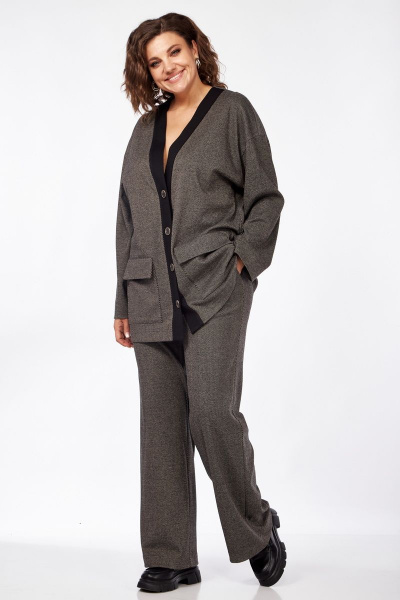 Костюм из трикотажа с накладными карманами Mubliz 131 - фото 11