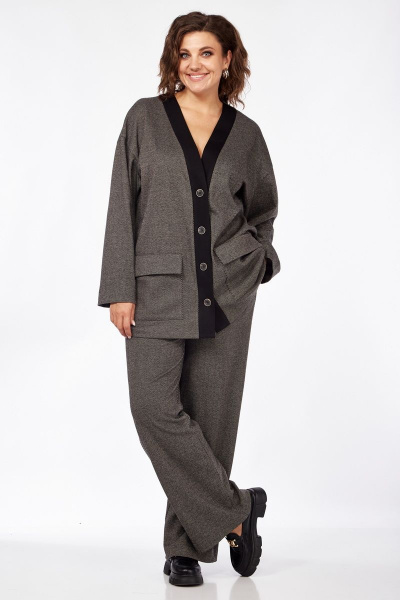 Костюм из трикотажа с накладными карманами Mubliz 131 - фото 10