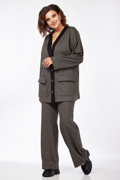 Костюм из трикотажа с накладными карманами Mubliz 131 - фото 8