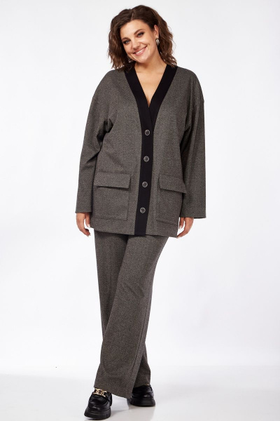 Костюм из трикотажа с накладными карманами Mubliz 131 - фото 1