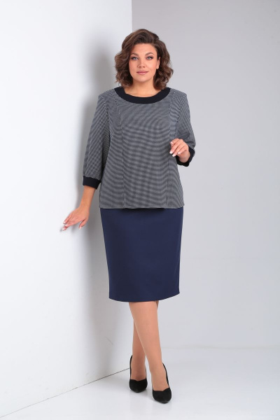 Блуза, юбка Ивелта плюс 2550 - фото 1