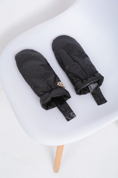 Пальто из плащёвой ткани с застежкой на кнопки и прорезными карманами Диомант 1925 черный - фото 13