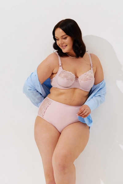 Бюстгальтер из микрофибры с боковой поддержкой и косточками Леди Леда 410-293 - фото 3