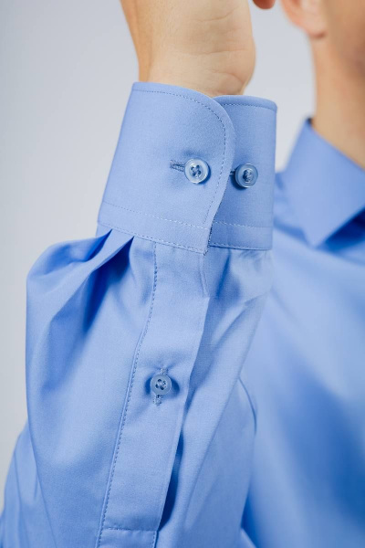 Рубашка Nadex 01-062913/204-23_170-176 голубая_пудра - фото 7