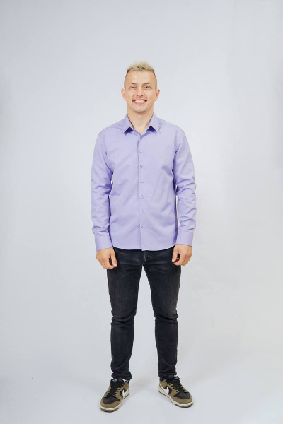 Рубашка Nadex 01-061811/203-23_170-176 сиреневый_самре - фото 1