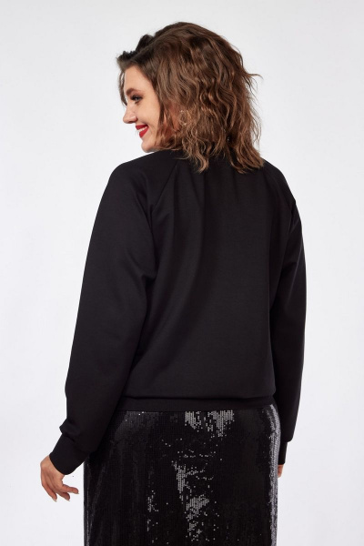 Вечерний джемпер с пайетками и V-образным вырезом INVITE 1060 - фото 4