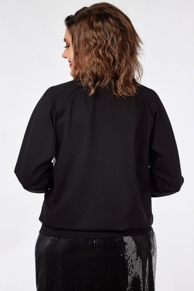 Вечерний джемпер с пайетками и V-образным вырезом INVITE 1060 - фото 3