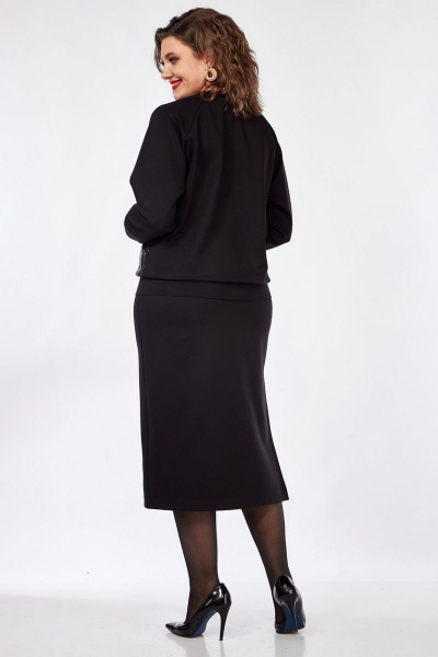 Костюм юбка и джемпер с пайетками нарядный INVITE 6041 - фото 3