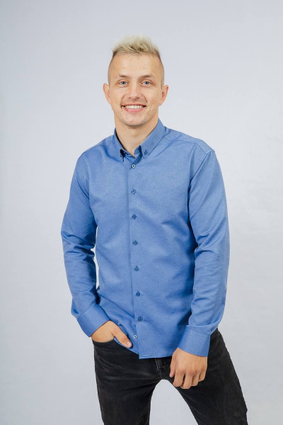 Рубашка Nadex 01-048711/203-23_182-188 деним_самре - фото 8