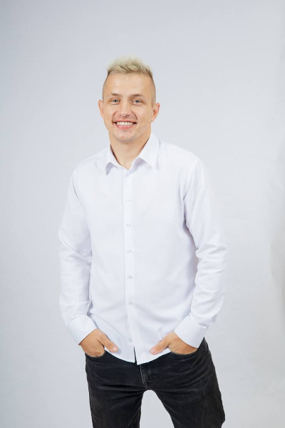 Рубашка Nadex 01-048612/529-23_170-176 белый - фото 5