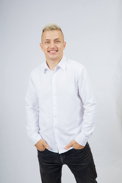 Рубашка Nadex 01-048612/529-23_170-176 белый - фото 4