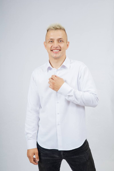 Рубашка Nadex 01-048612/529-23_170-176 белый - фото 2