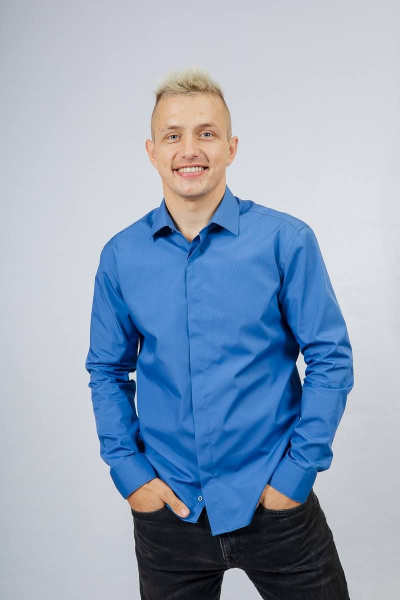 Рубашка Nadex 01-031011/204-23_170-176 деним - фото 6