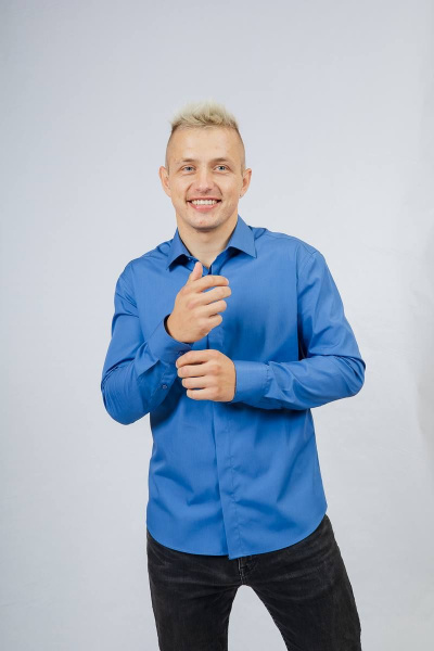 Рубашка Nadex 01-031011/204-23_170-176 деним - фото 4