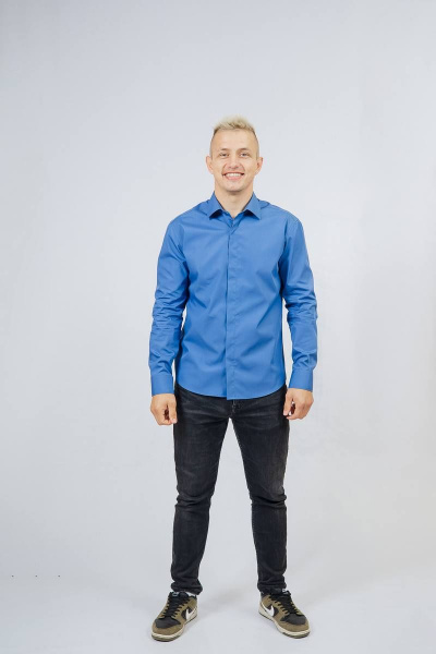 Рубашка Nadex 01-031011/204-23_170-176 деним - фото 2