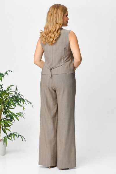 Брюки, жакет, жилет Anelli 1426 беж - фото 4