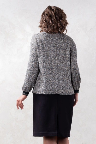 Джемпер с юбкой в стиле casual из трикотажа Avanti 1604 - фото 2