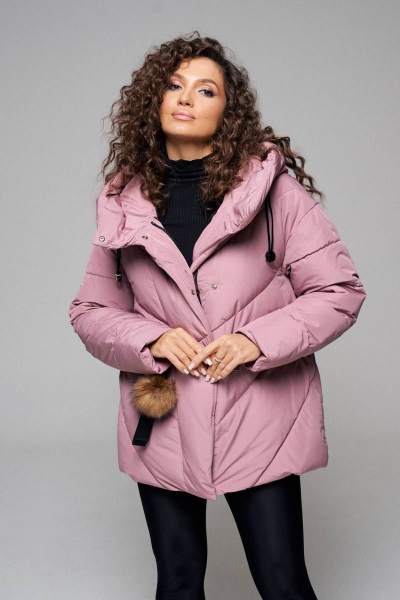 Куртка Beautiful&Free 6110 пудра - фото 6