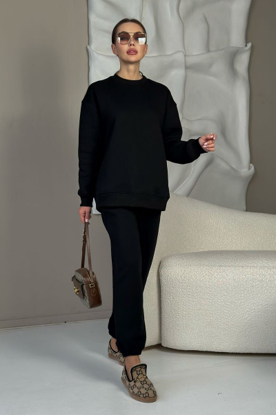 Брюки, джемпер THE.WOMAN 0126 чёрный - фото 4