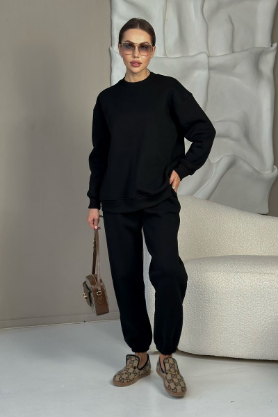 Брюки, джемпер THE.WOMAN 0126 чёрный - фото 1