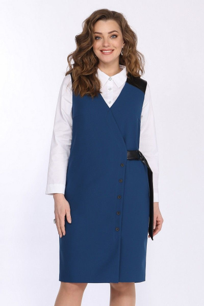 Сарафан Matini 3.1274/1 синий - фото 2