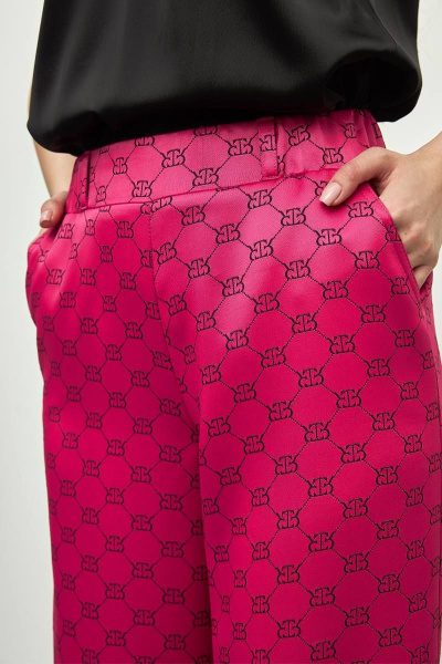 Брюки широкие с завышенной талией и карманами Femme & Devur 90040 1.32F(164) - фото 3