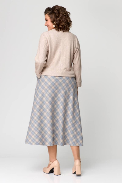 Джемпер, юбка Danaida 2188 бежевый - фото 7