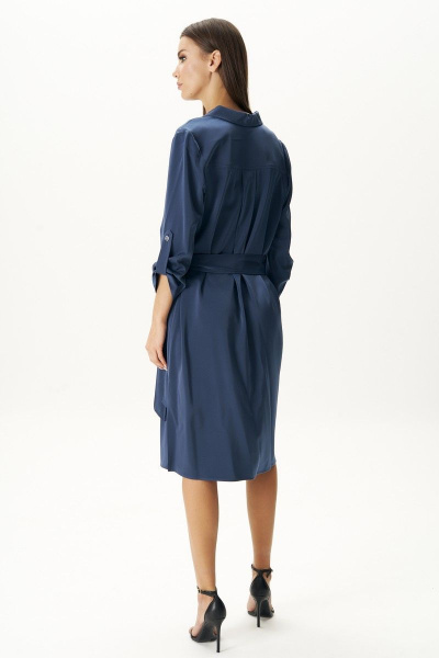 Платье рубашка с запахом для повседневного и торжественного выхода Fantazia Mod 4194 - фото 5