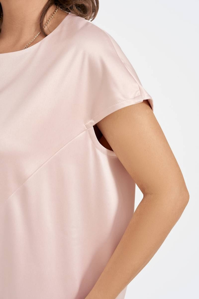 Платье IVA 1539 бежевый - фото 3