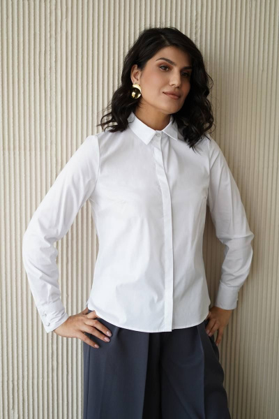 Рубашка MAKKI 20/22 белый - фото 3