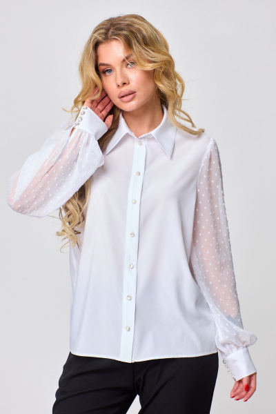 Блуза Abbi 4025 белый - фото 11