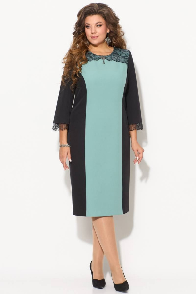 Платье прилегающего силуэта с кружевными рельефами Fita 1231 - фото 4