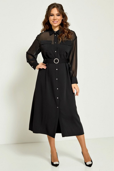 Платье Магия моды 2379 черный - фото 2