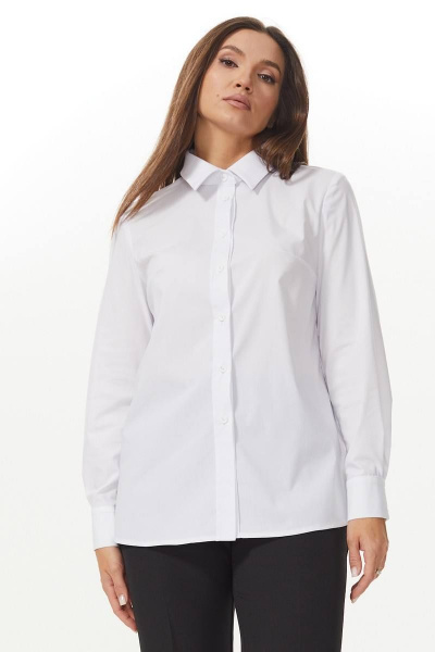 Рубашка Ma Сherie 1041 белый - фото 4