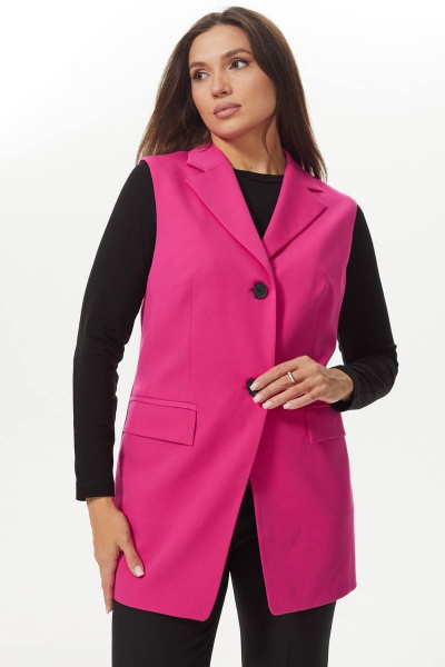 Жилет Ma Сherie 1052 фуксия - фото 4