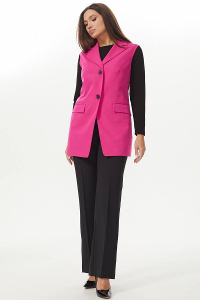 Жилет Ma Сherie 1052 фуксия - фото 3