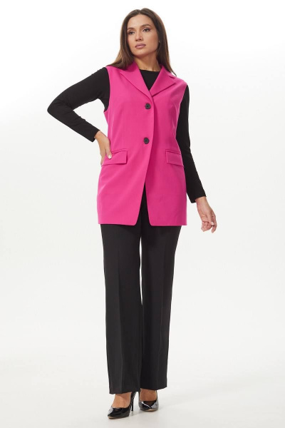 Жилет Ma Сherie 1052 фуксия - фото 2