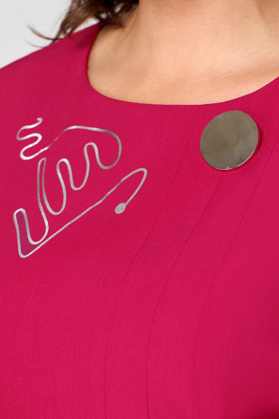 Блуза, юбка Мишель стиль 1157 малина - фото 7