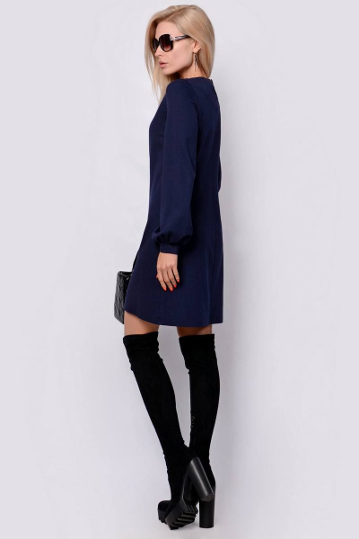 Платье Patriciа NY14820 темно-синий - фото 2