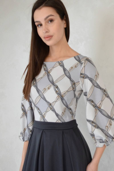 Платье Patriciа C14728 серый,графитовый - фото 3