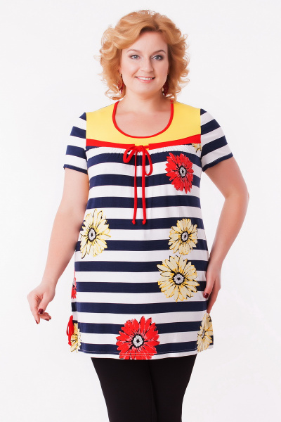 Туника Медея и К 1573 желтый - фото 1