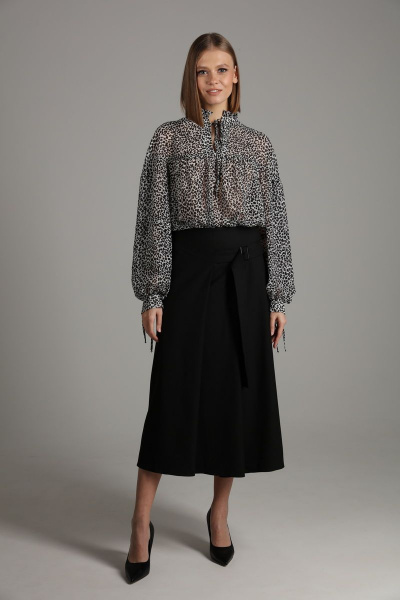 Юбка NikVa 412 черный - фото 3