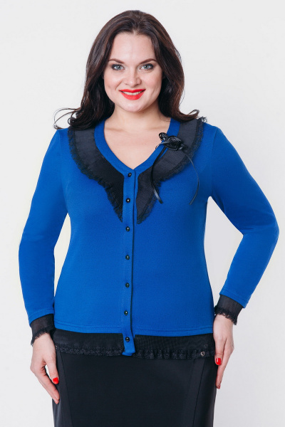 Кофта Медея и К 1701 синий - фото 1