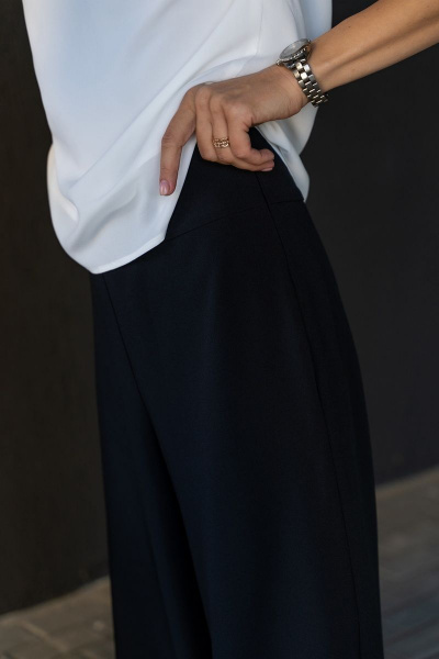 Брюки, жакет, топ Luna 127 белый_черный - фото 26