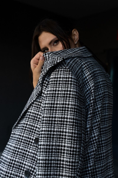 Брюки, жакет, топ Luna 127 белый_черный - фото 22