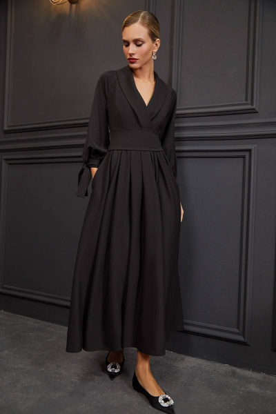 Платье Rivoli 7123 чёрный - фото 2