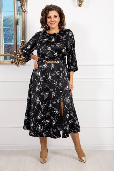 Платье Danaida 2131 черный - фото 5